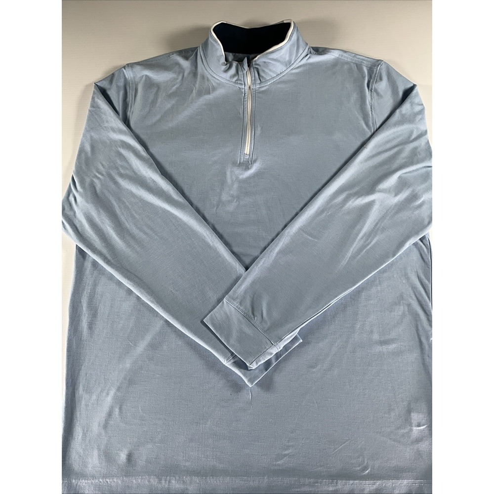 NWT Jaxson Maximus  1/4 Zip Pullover Mens Size L Light Blue H2